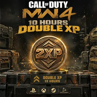 MW4 - 10 Hours Double XP Boost  [GLOBAL]  ⚡️ [𝐅𝐀𝐒𝐓 𝐃𝐄𝐋𝐈𝐕𝐄𝐑𝐘] ⚡️