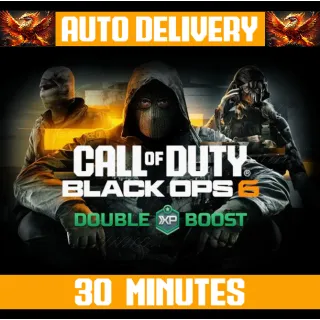 Call of Duty: Black Ops 6 - Double XP Boost 30 Minutes Edition  [𝐀𝐔𝐓𝐎 𝐃𝐄𝐋𝐈𝐕𝐄𝐑𝐘]