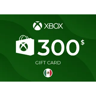 Xbox Live Gift Card 300 MXN - MEXICO   ⚡️ [𝐅𝐀𝐒𝐓 𝐃𝐄𝐋𝐈𝐕𝐄𝐑𝐘] ⚡️