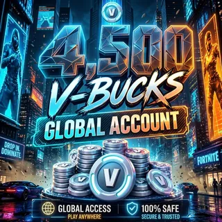 Fortnite - 4500 V-Bucks Epic Games Account ⚡️[𝐅𝐀𝐒𝐓 𝐃𝐄𝐋𝐈𝐕𝐄𝐑𝐘]⚡️