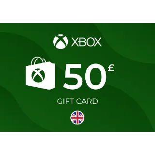 Xbox Live Gift Card 50 GBP - UNITED KINGDOM ⚡️ [𝐅𝐀𝐒𝐓 𝐃𝐄𝐋𝐈𝐕𝐄𝐑𝐘] ⚡️