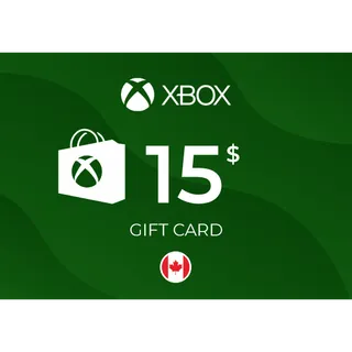 Xbox Live Gift Card 15 CAD - CANADA   ⚡️ [𝐅𝐀𝐒𝐓 𝐃𝐄𝐋𝐈𝐕𝐄𝐑𝐘] ⚡️