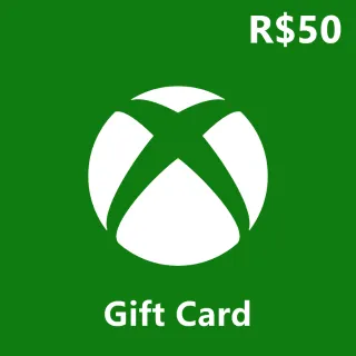 50.00 BRL XBOX GIFT CARD  🇧🇷