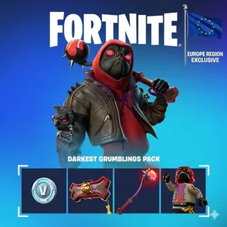 Fortnite - Darkest Grumblings Pack  ⚡️ [Region EU] ⚡️ ⚡️ [𝐅𝐀𝐒𝐓 𝐃𝐄𝐋𝐈𝐕𝐄𝐑𝐘] ⚡️
