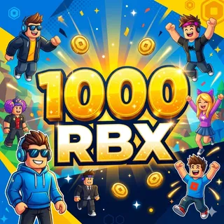 RBX 1000  🎮 (Stockable) 🎮⚡️ [𝐅𝐀𝐒𝐓 𝐃𝐄𝐋𝐈𝐕𝐄𝐑𝐘] ⚡️