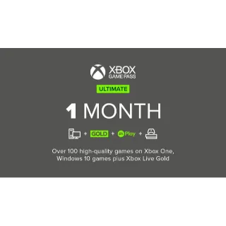 Xbox Game Pass Ultimate 1 Month Account ⚡FAST DELIVERY ⚡