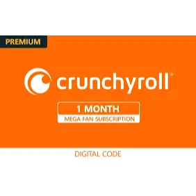 Crunchyroll Premium Mega Fan Plan 1 Month