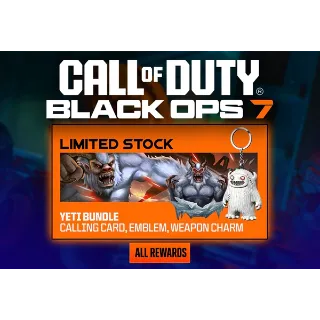 Black Ops 7 - Yeti Bundle  [All Platforms] ⚡️⚡️🔥GLOBAL🔥⚡️⚡️