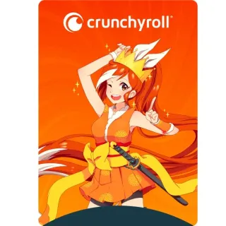 Crunchyroll Premium Mega Fan Plan 1 Month