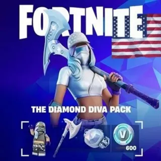 Fortnite - The Diamond Diva Pack ⚡️ [Region US] ⚡️