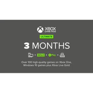 Xbox Game Pass Ultimate 3  Month - TR -⚡️ [𝐅𝐀𝐒𝐓 𝐃𝐄𝐋𝐈𝐕𝐄𝐑𝐘] ⚡️ 