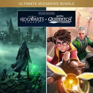 Hogwarts Legacy + Harry Potter: Quidditch Champions Deluxe Editions Bundle ⚡️⚡️ KEY ⚡️⚡️