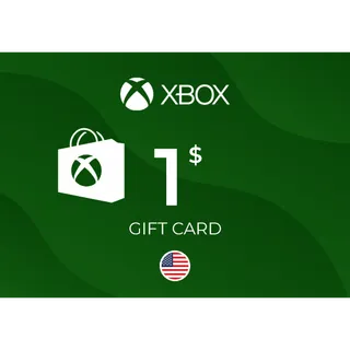 XBOX GIFT CARD 1 USD   ⚡FAST DELIVERY ⚡