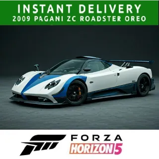 Forza Horizon 5 - 2009 Pagani Zonda Cinque Roadster Oreo Edition DLC  ⚡️⚡️ [𝐀𝐔𝐓𝐎 𝐃𝐄𝐋𝐈𝐕𝐄𝐑𝐘] ⚡️⚡️