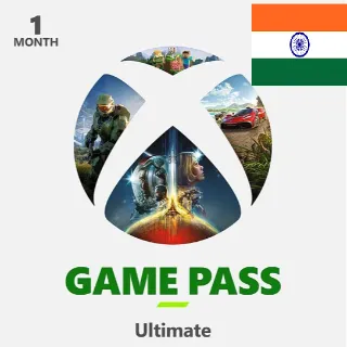 1 month - Xbox Game Pass ULTIMATE KEY - INDIA