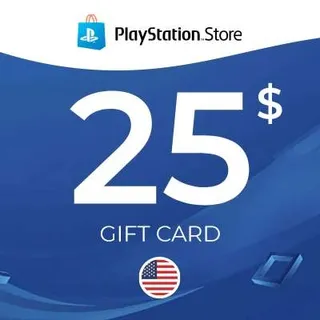PlayStation Gift Card 25 USD - UNITED STATES  ⚡️ [𝐅𝐀𝐒𝐓 𝐃𝐄𝐋𝐈𝐕𝐄𝐑𝐘] ⚡️
