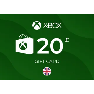 Xbox Live Gift Card 20 GBP - UNITED KINGDOM ⚡️ [𝐅𝐀𝐒𝐓 𝐃𝐄𝐋𝐈𝐕𝐄𝐑𝐘] ⚡️