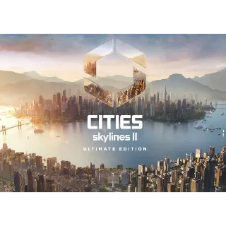 CITIES: SKYLINES II Ultimate Edition (PC) - STEAM KEY - GLOBAL