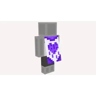 Minecraft Purple Heart Cape (Java + Bedrock Edition)