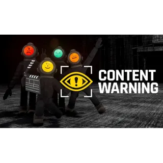 Content Warning  - Steam Account Global  ⚡️ [𝐅𝐀𝐒𝐓 𝐃𝐄𝐋𝐈𝐕𝐄𝐑𝐘] ⚡️