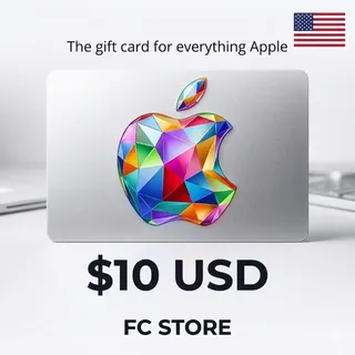 $10.00 USD Apple ITUNES GIFT CARD US  ⚡️ [𝐅𝐀𝐒𝐓 𝐃𝐄𝐋𝐈𝐕𝐄𝐑𝐘] ⚡️