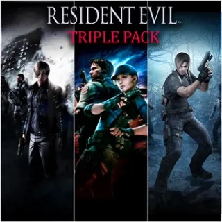 Resident Evil Triple Pack  [Region UK] 🏴󠁧󠁢󠁥󠁮󠁧󠁿