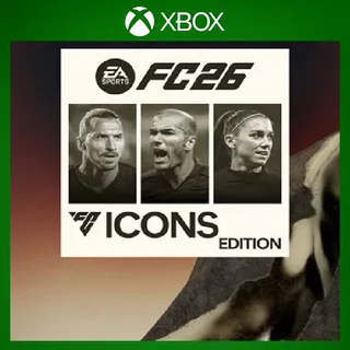 EA SPORTS FC 26 ICONS Edition Xbox One & Xbox Series X|S  ⚡️ [𝐅𝐀𝐒𝐓 𝐃𝐄𝐋𝐈𝐕𝐄𝐑𝐘] ⚡️