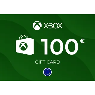 Xbox Live Gift Card 100 EUR - EUROPE ⚡️ [𝐅𝐀𝐒𝐓 𝐃𝐄𝐋𝐈𝐕𝐄𝐑𝐘] ⚡️