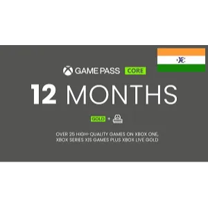 XBOX GAME PASS CORE 12 MONTHS MEMBERSHIP