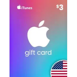 $3.00 iTunes Gift Card USA 🇺🇸