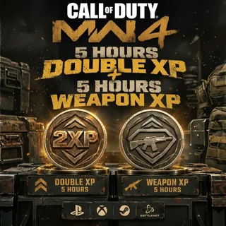 MW4 5 Hours Double XP + 5 Hours Weapon XP [GLOBAL] ⚡️ [𝐅𝐀𝐒𝐓 𝐃𝐄𝐋𝐈𝐕𝐄𝐑𝐘] ⚡️
