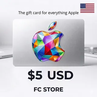$5.00 USD Apple ITUNES GIFT CARD US ⚡️ [𝐅𝐀𝐒𝐓 𝐃𝐄𝐋𝐈𝐕𝐄𝐑𝐘] ⚡️