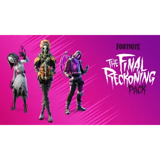 FORTNITE THE FINAL RECKONING PACK   ⚡️ [𝐅𝐀𝐒𝐓 𝐃𝐄𝐋𝐈𝐕𝐄𝐑𝐘] ⚡️