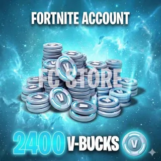 Fortnite - 2400 V-Bucks Epic Games Account ⚡️[𝐅𝐀𝐒𝐓 𝐃𝐄𝐋𝐈𝐕𝐄𝐑𝐘]⚡️