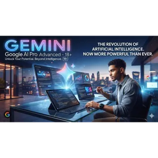Google AI Gemini Pro 18 Months - Gemini Activation Link - GLOBAL  ⚡️ [𝐅𝐀𝐒𝐓 𝐃𝐄𝐋𝐈𝐕𝐄𝐑𝐘] ⚡️