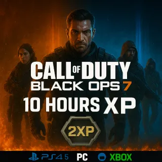 Black Ops 7 - 10 HOURS - 2 XP Boost ⚡️⚡️ [🔥GLOBAL🔥 All Platforms🔥] ⚡️⚡️