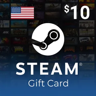 $10.00 STEAM GIFT CARD  🇺🇸