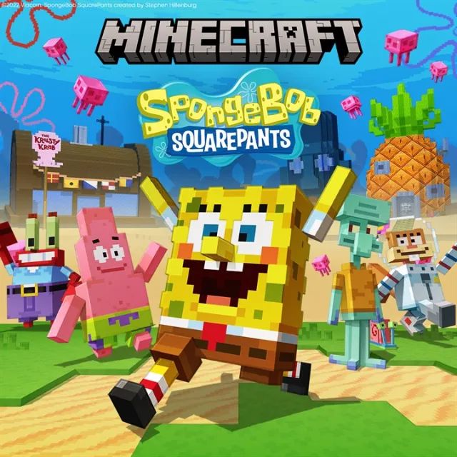 Minecraft SpongeBob SquarePants - XBox One Games - Gameflip