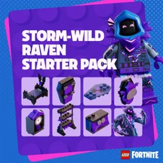 Fortnite - Storm-Wild Raven Starter Pack ⚡️⚡️ [𝐀𝐔𝐓𝐎 𝐃𝐄𝐋𝐈𝐕𝐄𝐑𝐘] ⚡️⚡️