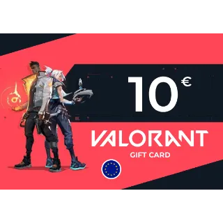 €10.00 EUR Valorant Gift Card [Europe] ⚡️ [𝐅𝐀𝐒𝐓 𝐃𝐄𝐋𝐈𝐕𝐄𝐑𝐘] ⚡️