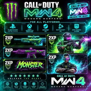 MW4 - Monster Energy Bundle  [GLOBAL]  ⚡️ [𝐅𝐀𝐒𝐓 𝐃𝐄𝐋𝐈𝐕𝐄𝐑𝐘] ⚡️