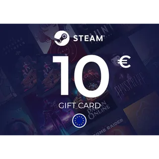 10.00 STEAM GIFT CARD EUR Key - EU   ⚡️ [𝐅𝐀𝐒𝐓 𝐃𝐄𝐋𝐈𝐕𝐄𝐑𝐘] ⚡️