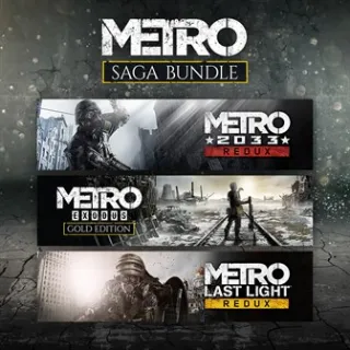 Metro Saga Bundle PC  ⚡️ [𝐅𝐀𝐒𝐓 𝐃𝐄𝐋𝐈𝐕𝐄𝐑𝐘] ⚡️