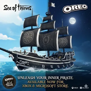 Sea of Thieves - Valiant Corsair Oreo Ship Set   ⚡️ [𝐀𝐔𝐓𝐎 𝐃𝐄𝐋𝐈𝐕𝐄𝐑𝐘] ⚡️