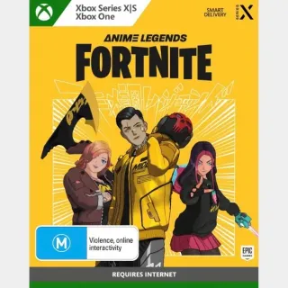 Fortnite Anime Legends Pack XBOX One & Xbox Series ⚡️⚡️⚡️