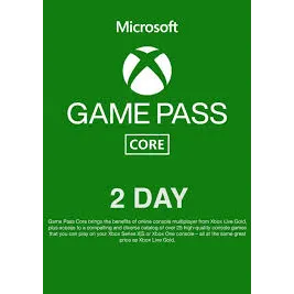 Xbox Game Pass Core 2 Days