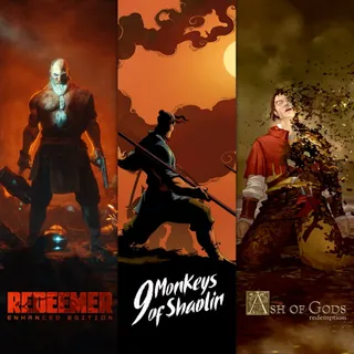 9 Monkeys of Shaolin + Ash of Gods + Redeemer: Bundle   [Region US] ⚡️ KEY ⚡️ ⚡️ [𝐅𝐀𝐒𝐓 𝐃𝐄𝐋𝐈𝐕𝐄𝐑𝐘] ⚡️
