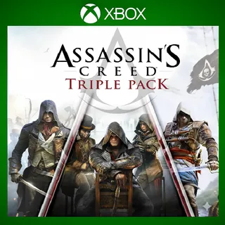 Assassin's Creed Triple Pack: Black Flag, Unity, Syndicate    ⚡️ [𝐅𝐀𝐒𝐓 𝐃𝐄𝐋𝐈𝐕𝐄𝐑𝐘] ⚡️