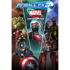 Pinball FX3 - Marvel Pinball: Cinematic Pack  [𝐈𝐍𝐒𝐓𝐀𝐍𝐓 𝐃𝐄𝐋𝐈𝐕𝐄𝐑𝐘]