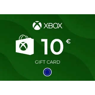 Xbox Live Gift Card 10 EUR - EUROPE ⚡️ [𝐅𝐀𝐒𝐓 𝐃𝐄𝐋𝐈𝐕𝐄𝐑𝐘] ⚡️
